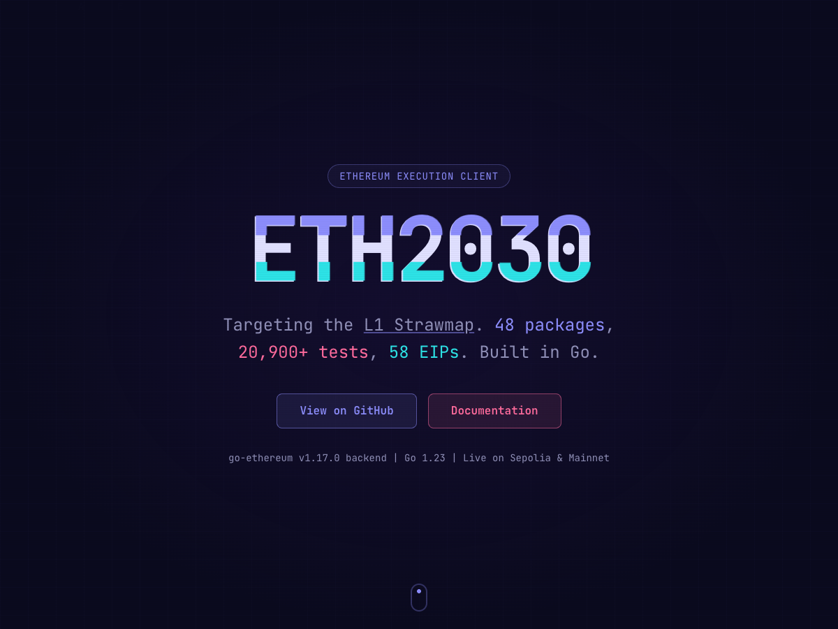 ETH2030